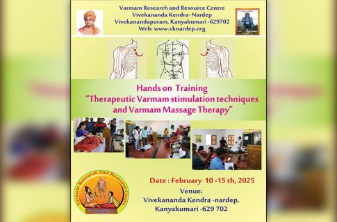 Varmam Workshop at VK-NARDEP