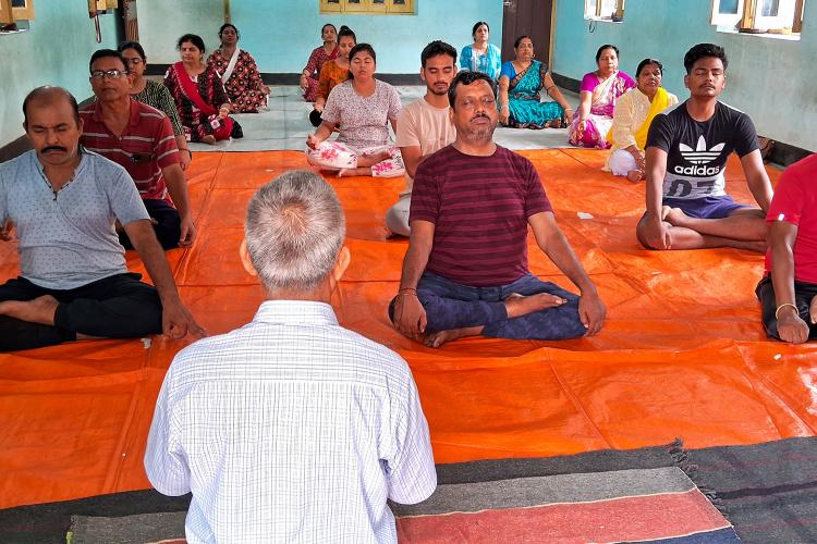 Yoga Satra at Baripada
