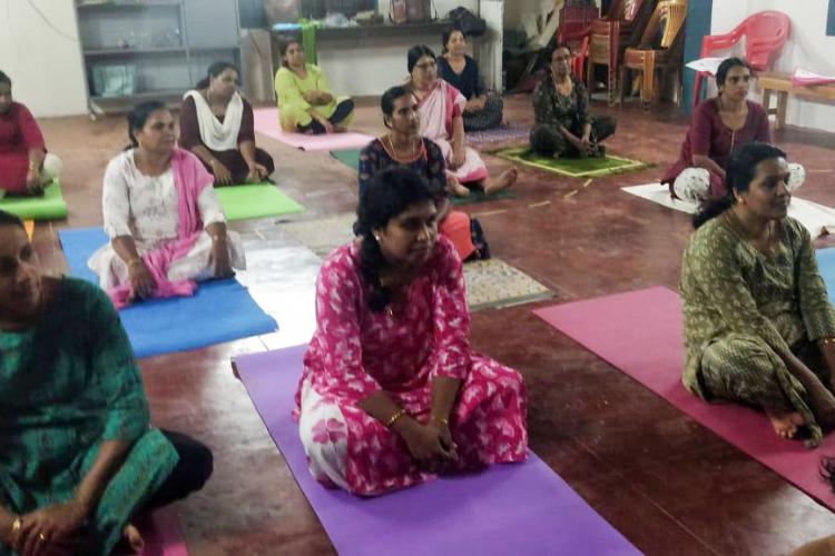 21-day Yoga Satra started at Anapuzha