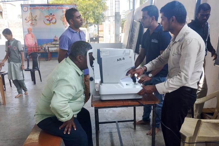 Free Eye-Screening Camp at Hanumanalu