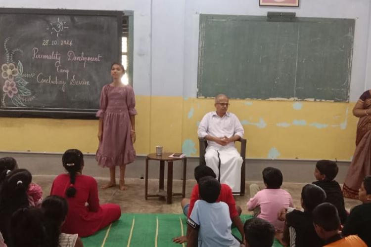 Personality Development Camp for VI Standard Students at VKV Kanyakumari