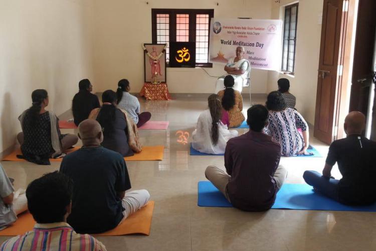 World Meditation Day Celebration at VK VVF Kodungallur