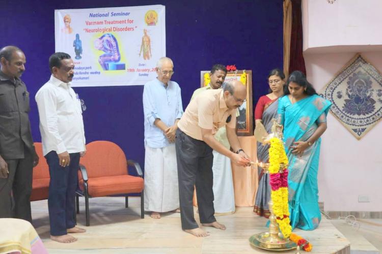 National Seminar on Siddha Varmam for Neurological Disorders Organized by VK-NARDEP