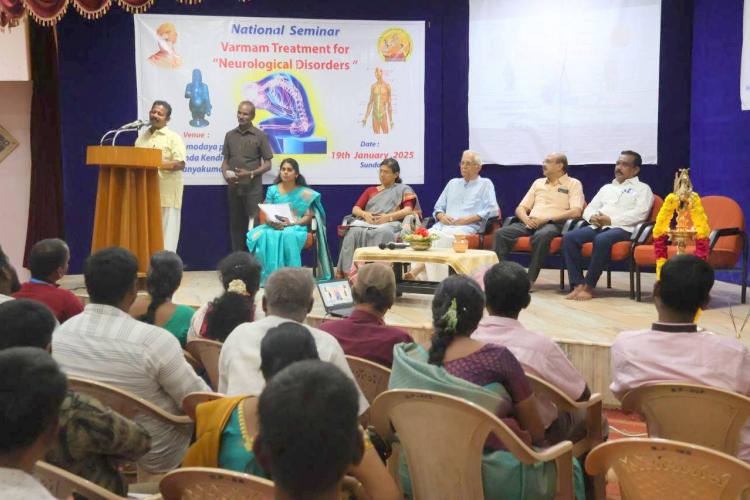 National Seminar on Siddha Varmam for Neurological Disorders Organized by VK-NARDEP