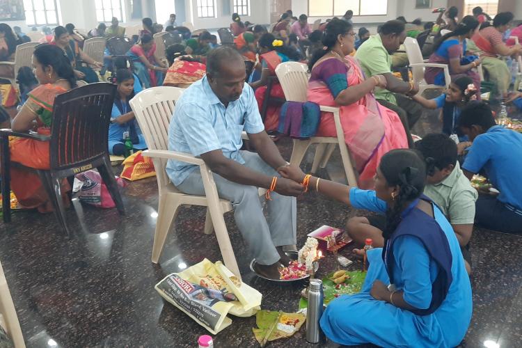 Matru Puja at VKV Kanyakumari