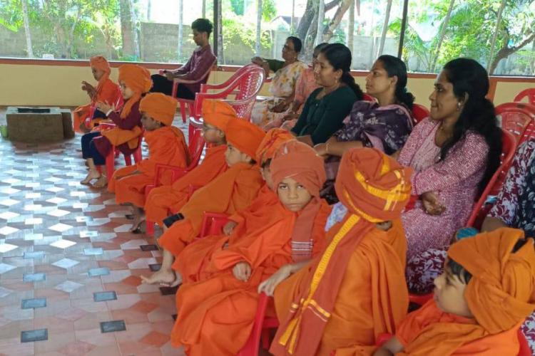 Swami Vivekananda Jayanti celebration at Sandeepani Shishuvihar in Kodungallur