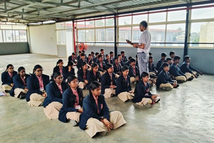 Universal Brotherhood Day Students’ Competition at Hebbal Nagar