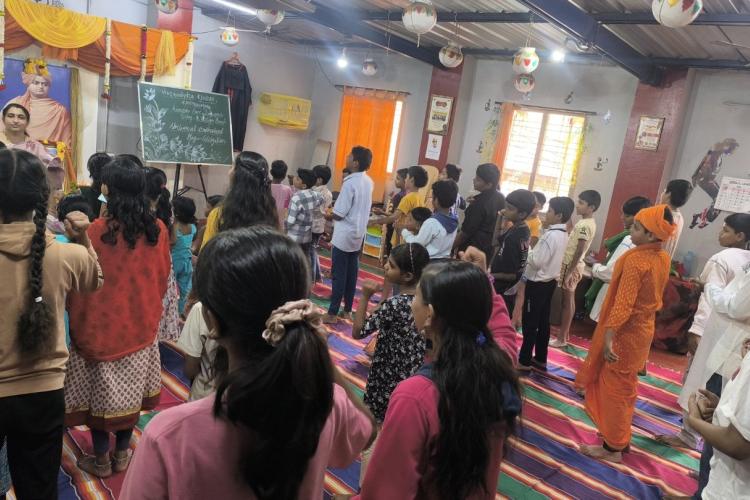 Universal Brotherhood Day organized at Samhita School of Performing Arts, R.T. Nagar2