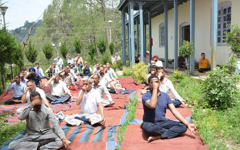 INTERNATIONAL YOGA DAY SHIMLA
