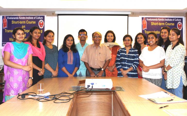 VKIC Conducted short term course on Transcription