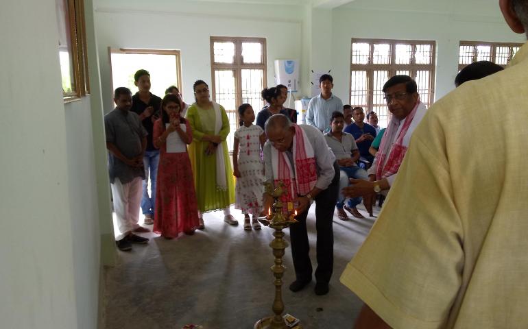 Inauguration of Medical Center at Tinsukia Assam