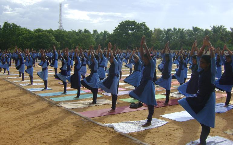 International Day Of Yoga 2019 Celebrated at Karnataka, Tamilnadu and Kerala