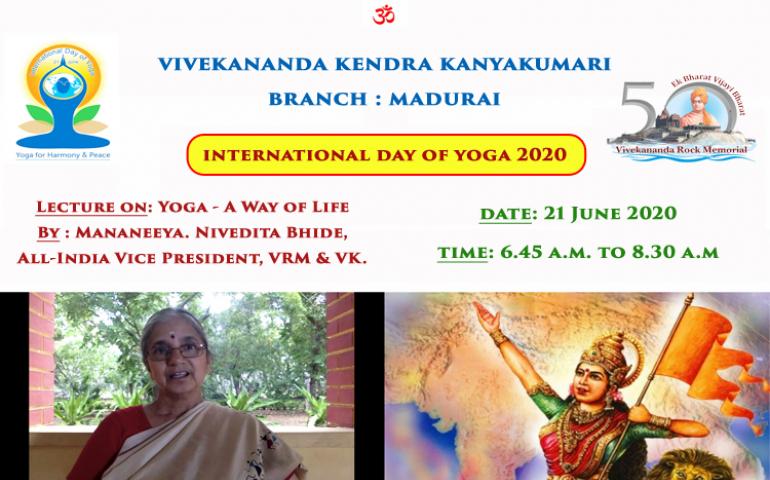 International Day of Yoga at VK Madurai