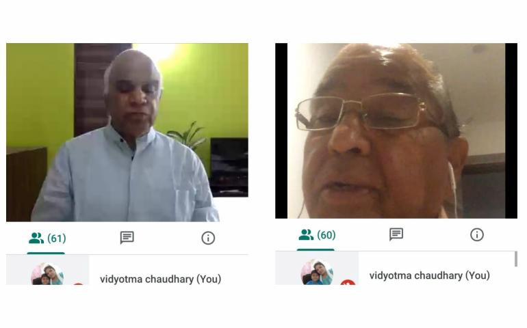 Main Speaker Dr Radhanand Singh & Dr V K Karan Nagar Sanchalak