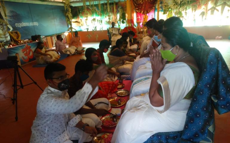 Worshiping Mother