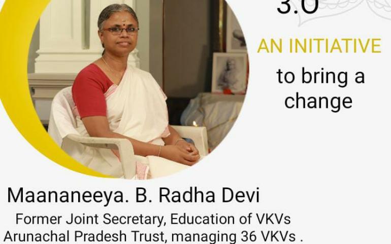 Ma.Radha Didi's interactive session with Kavyavarsha.....