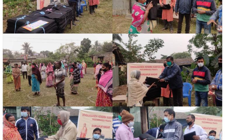 Woolen Blanket Distribution