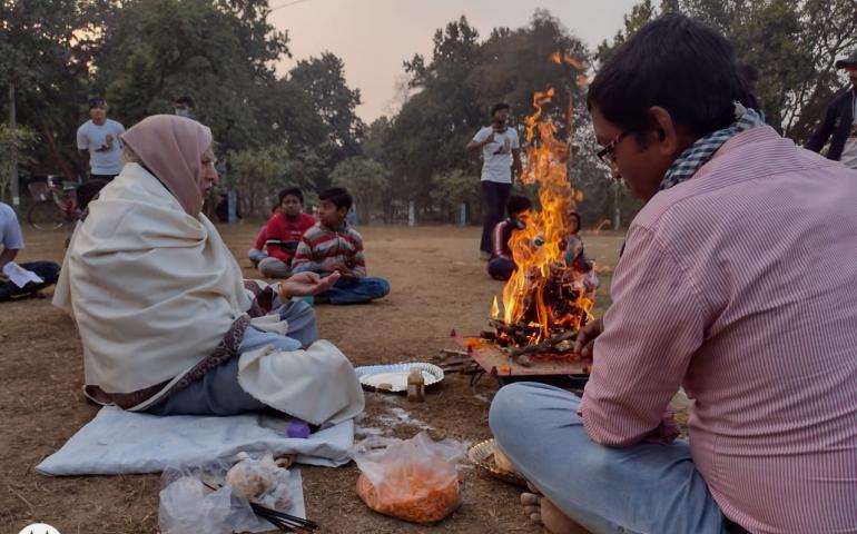 Yagna of Dhuni Utsab