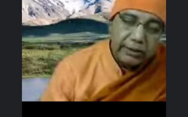Swami Shivananda Maharaj , Assistant General Secretary of Shree Shree Anandamayee Sangha,Kankhal Haridwar