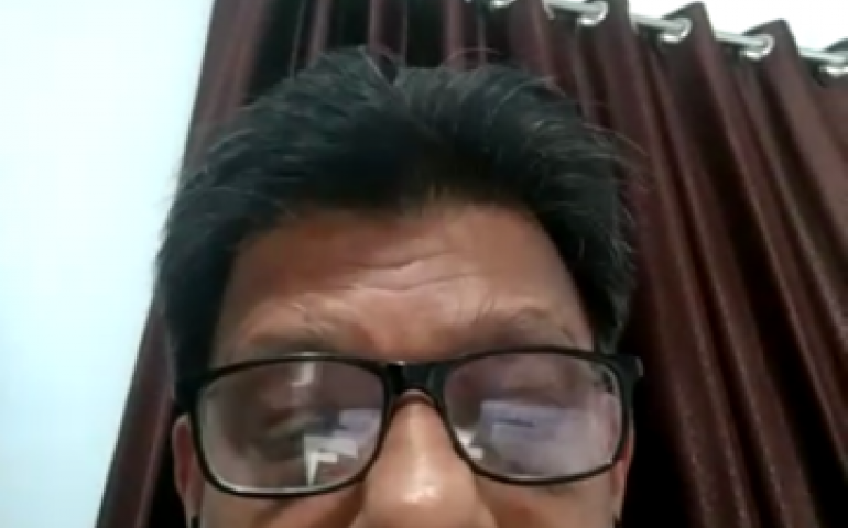 Manoj ji also spoke in the session
