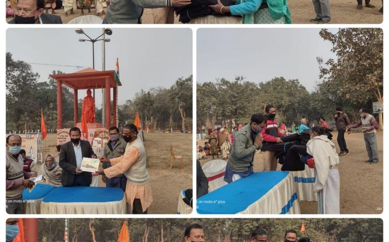 Woolen Blanket Distribution