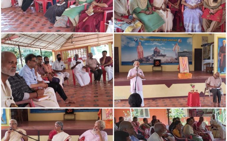Ma.Lakshmi Didi & Ma. Radha Didi guided the session