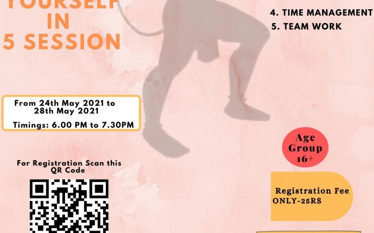Flyer of YUVA- A PD E-Workshop 