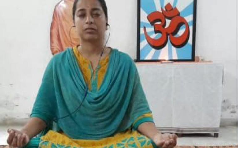 Pranayam and Omkar Dhyan Satra - Karnavati Vibhag