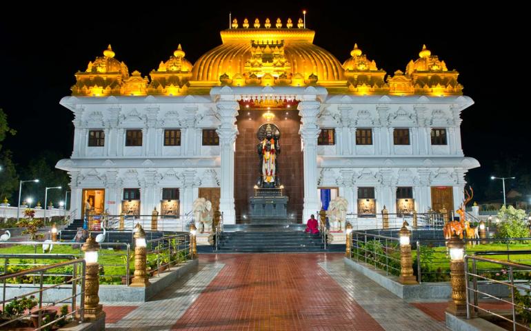 inauguration of ramayana darshanam and bharatmata sadanam - vk kanyakumari