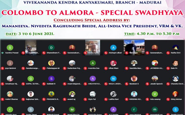 Colombo to Almora - Swadhyaya Presentations event