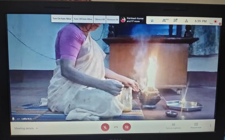 Agnihotra in VKV Kallubalu