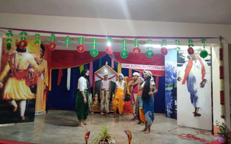 Drama enacted about Guru