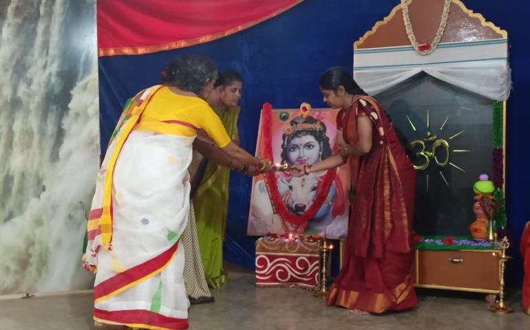 Aarathi for Sri Krishana