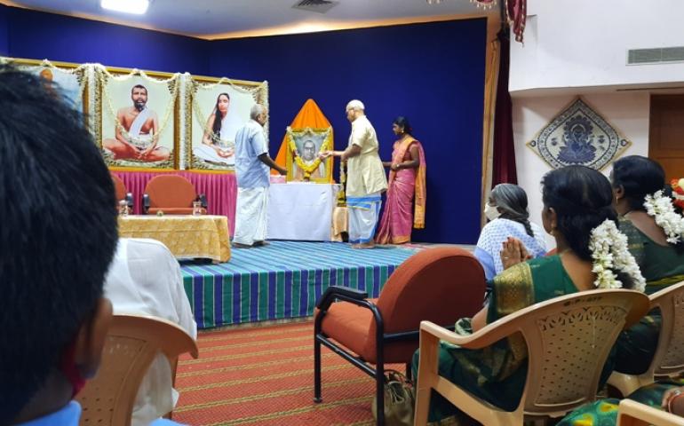 Lighting the Lamp by Mann.Bhanudasji, General Secretary of VRM & VK.