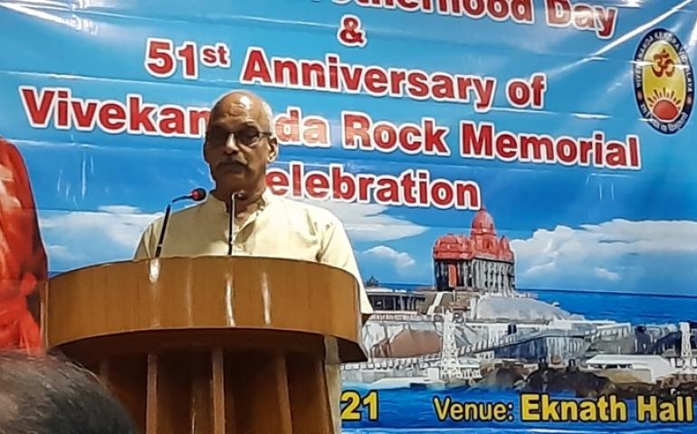 Speech by Mann.Bhanudasji, General Secretary of VRM & VK.