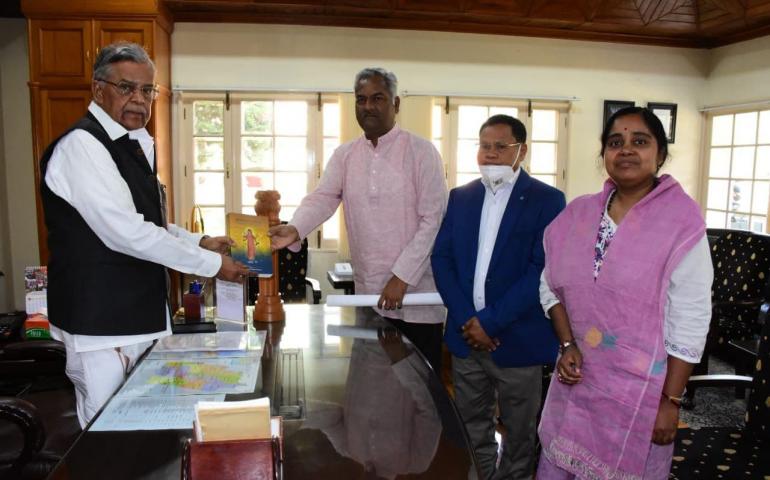 Sampark with Sri La Ganeshanji, Honourable Governor, Manipur