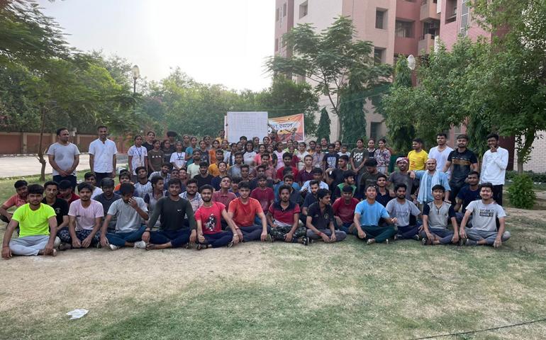 New Delhi Suryanamaskar