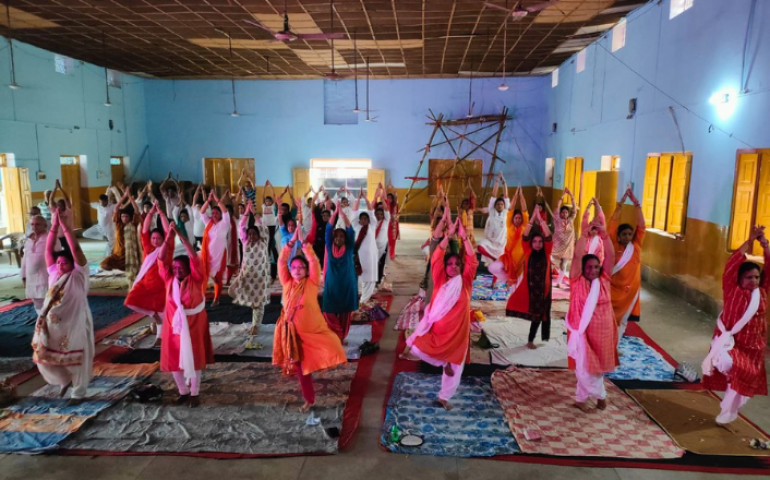 International yoga day, gaya 