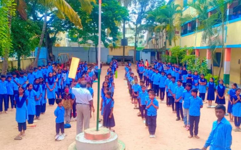 IDY Celebrated in GHPS Jigani