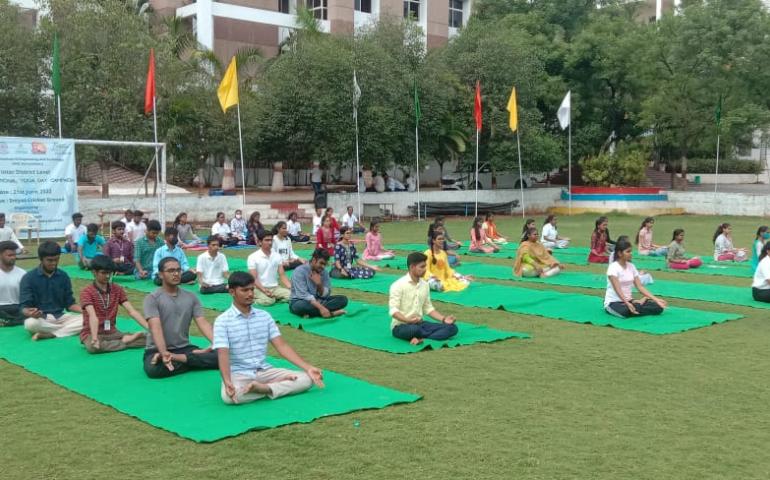 International Yoga Day - Telugu Prant - Hyderabad Vibhag - Nagole