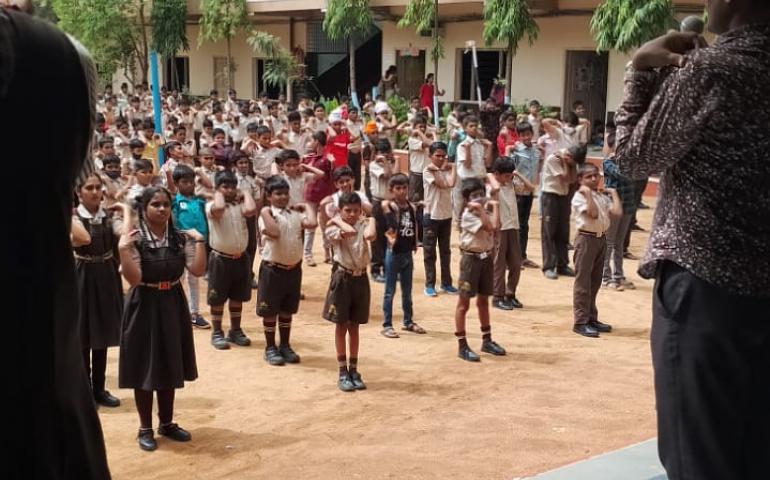 International Yoga Day - Telugu Prant - Hyderabad Vibhag - Gajularamaram