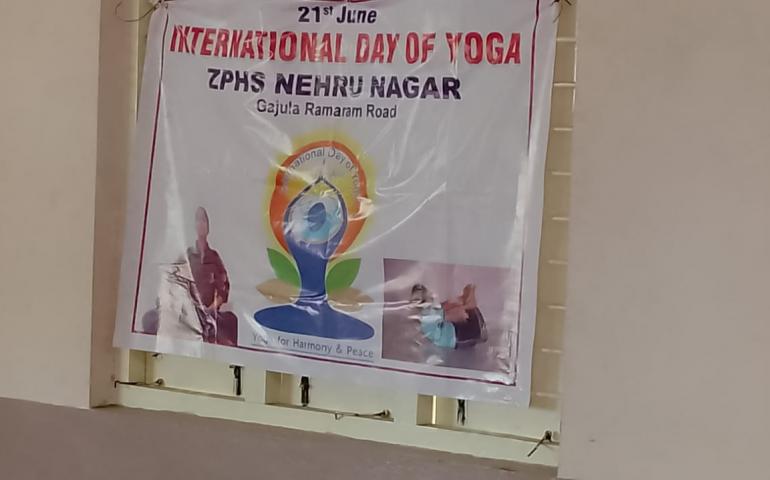 International Yoga Day - Telugu Prant - Hyderabad Vibhag - Gajularamaram