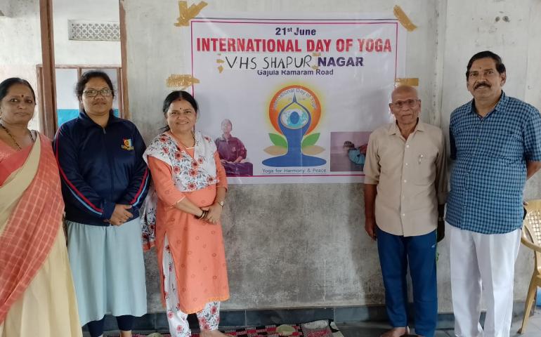 International Yoga Day - Telugu Prant - Hyderabad Vibhag - Gajularamaram