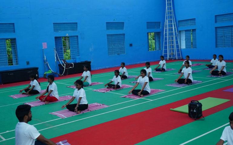 International Yoga Day - Telugu Prant - Godavari Vibhag, Amalapuram