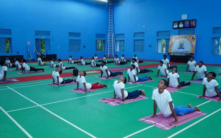 International Yoga Day - Telugu Prant - Godavari Vibhag, Amalapuram