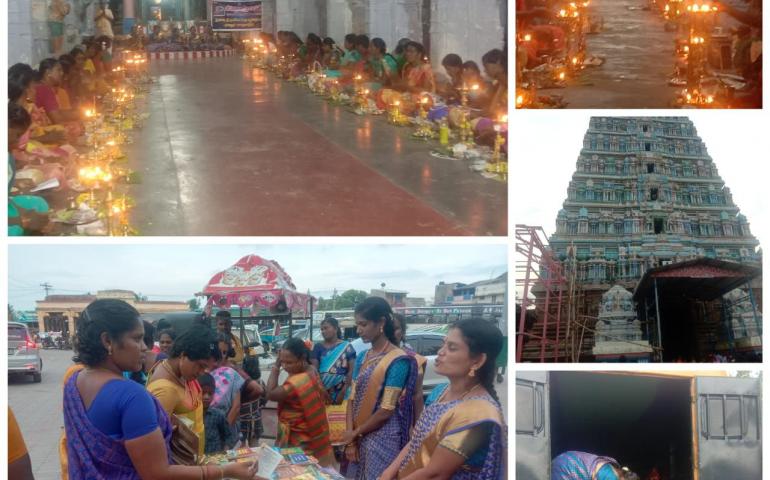 Mass Deepa Pooja at Uttarakhosamangai