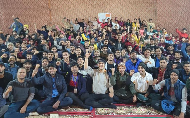 20 thousand Suryanamaskar in 45 Minutes - New Delhi