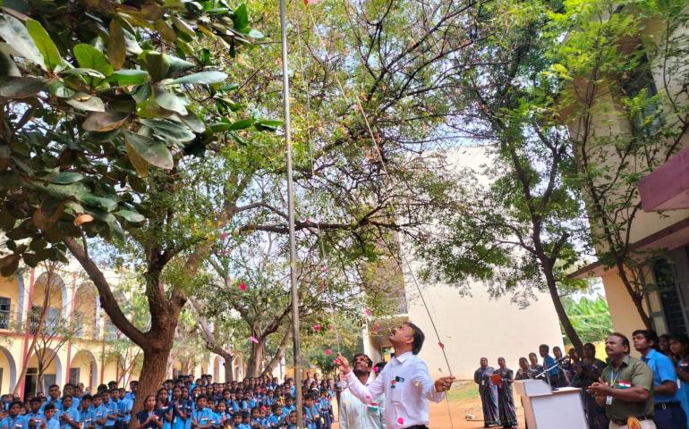 Republic Day Celebration -  VKV Vallioor