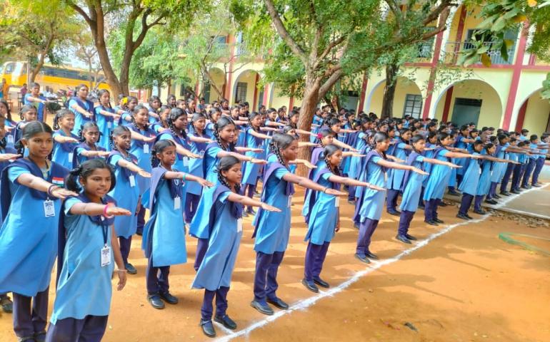 Republic Day Celebration -  VKV Vallioor
