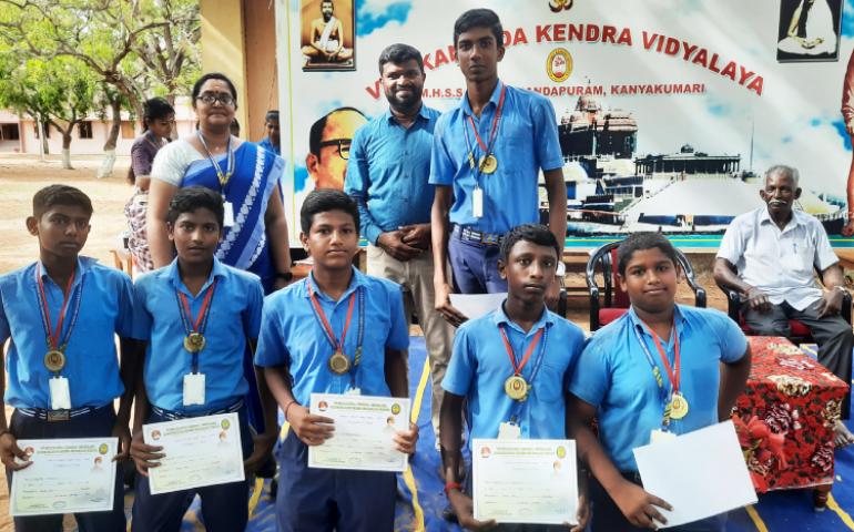 Sports Day Celebration at VKV Kanyakumari